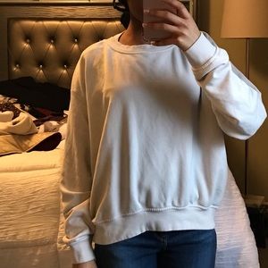 h&m basic crewneck sweatshirt